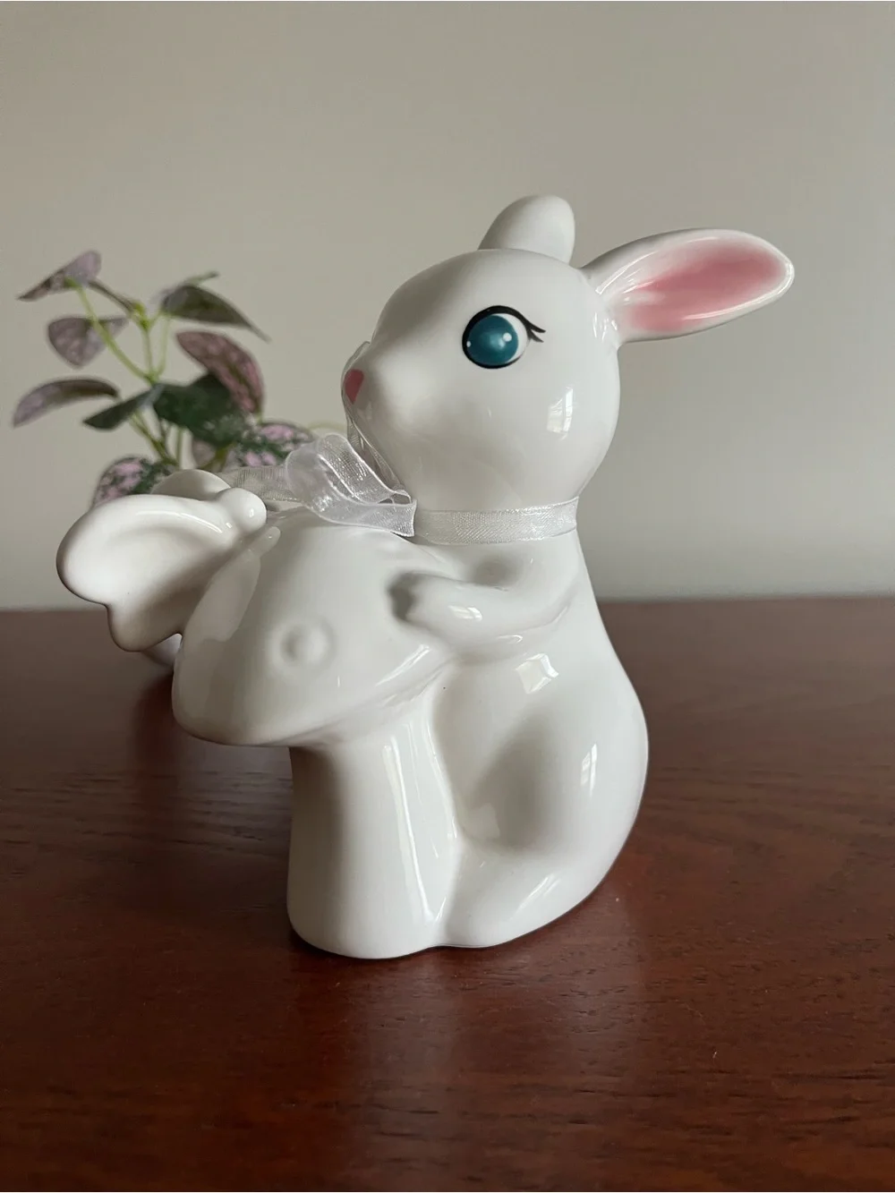 Ceramic Bunny with Mushroom Target 2024